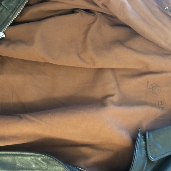 US Authentic Goatskin A2 Leather Jacket (US Army Air Force) - Picture 4 of 10